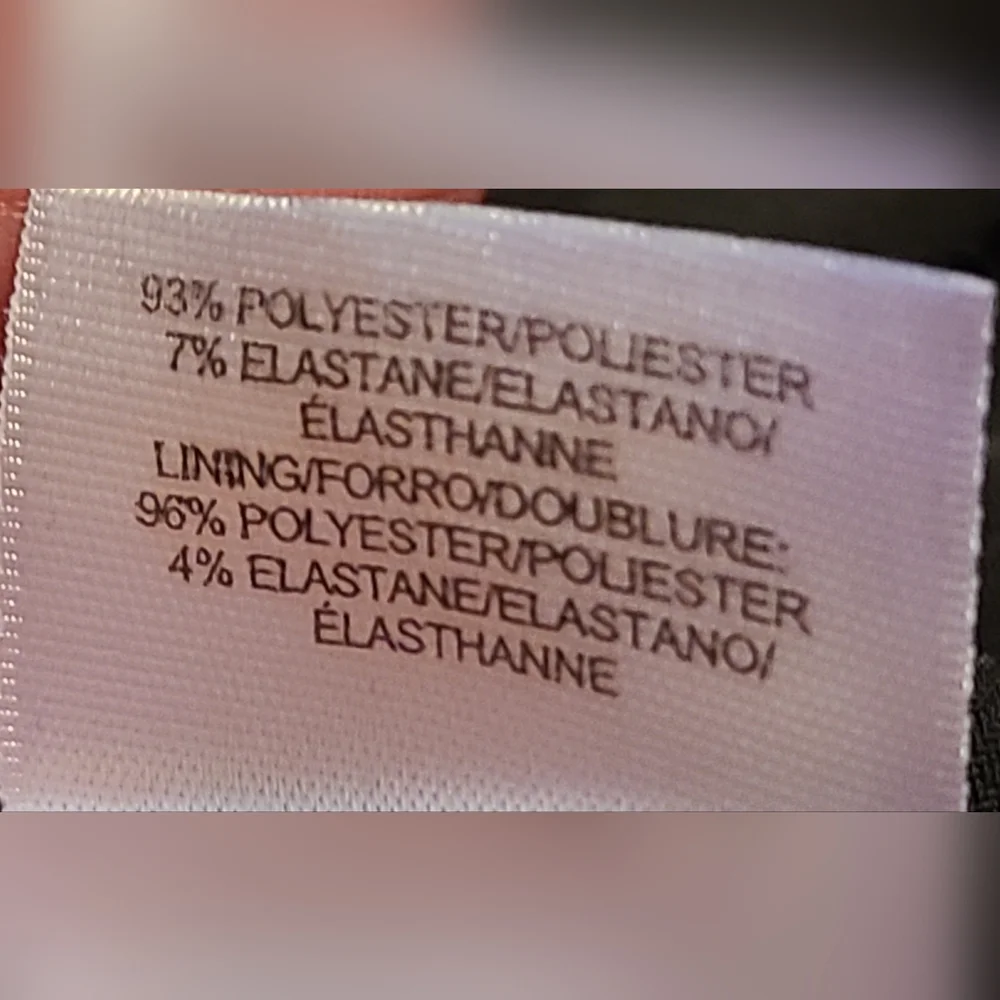 Anne Klein women's small  Faux-Wrap sleeveless knee length dress NWT - Picture 11 of 11